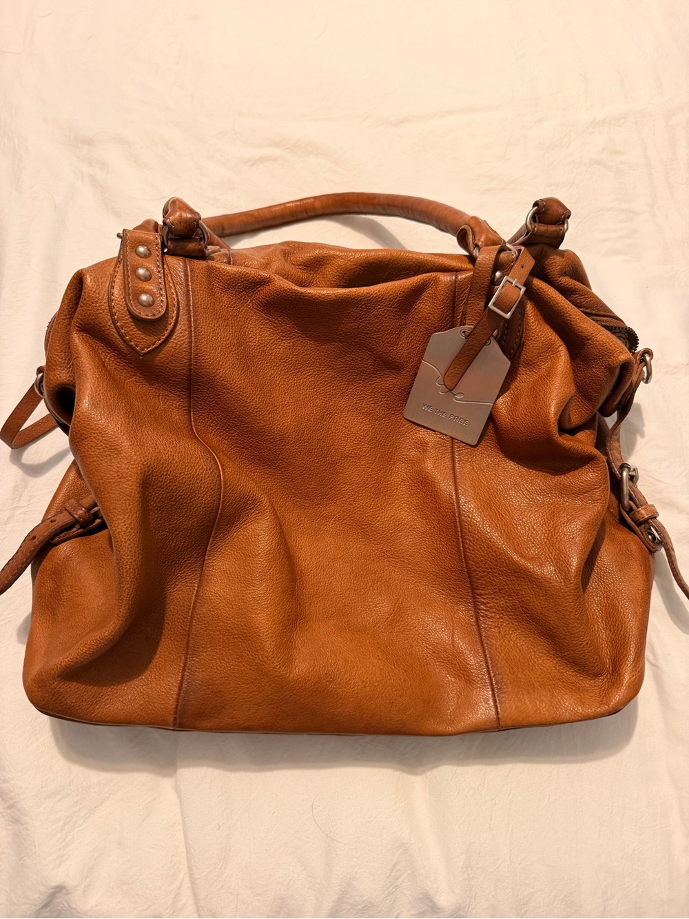 We the free LARGE Emerson tote - Saddle